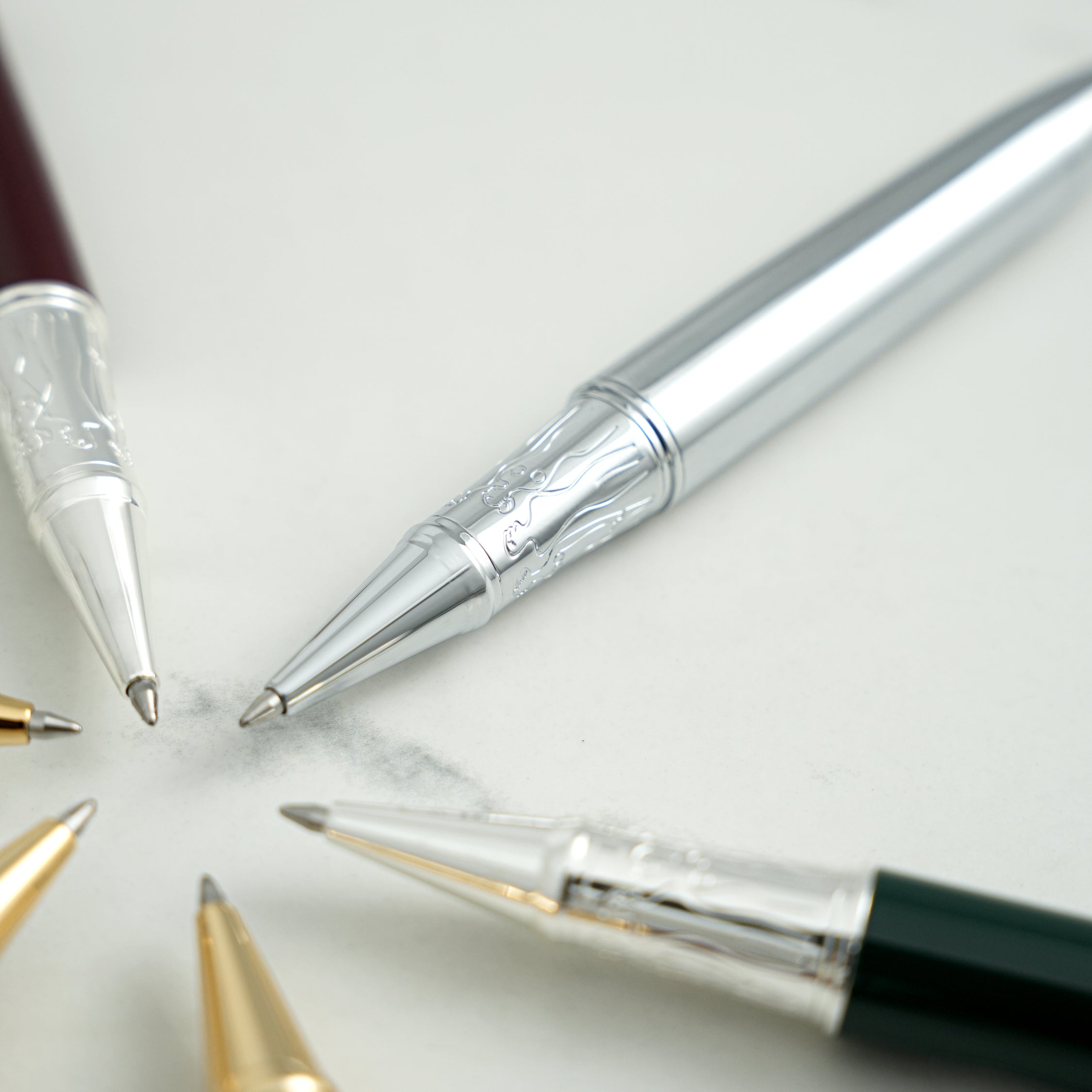 Rollerball Pen - Woman - Silver - Silver