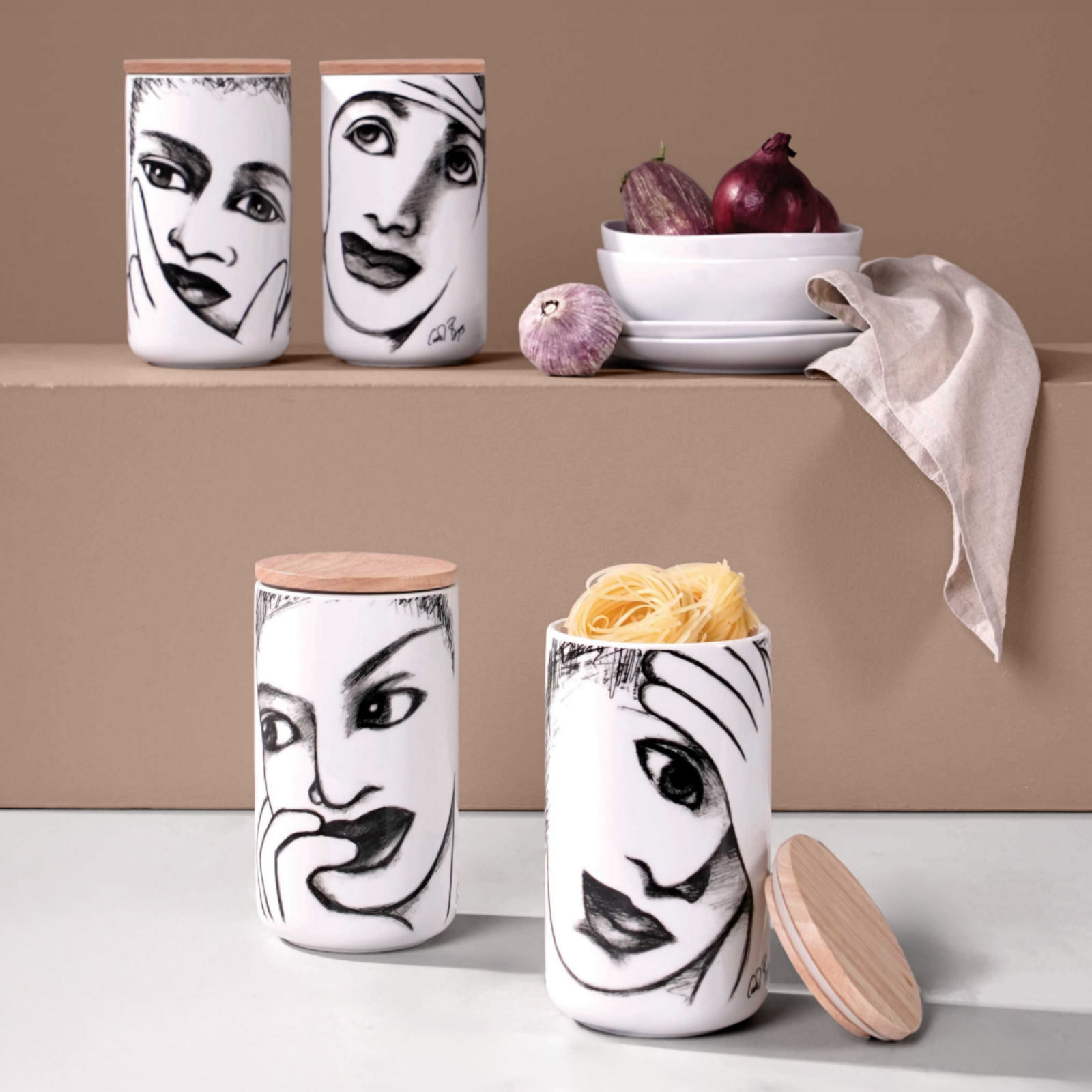 Canister Large - Framed
