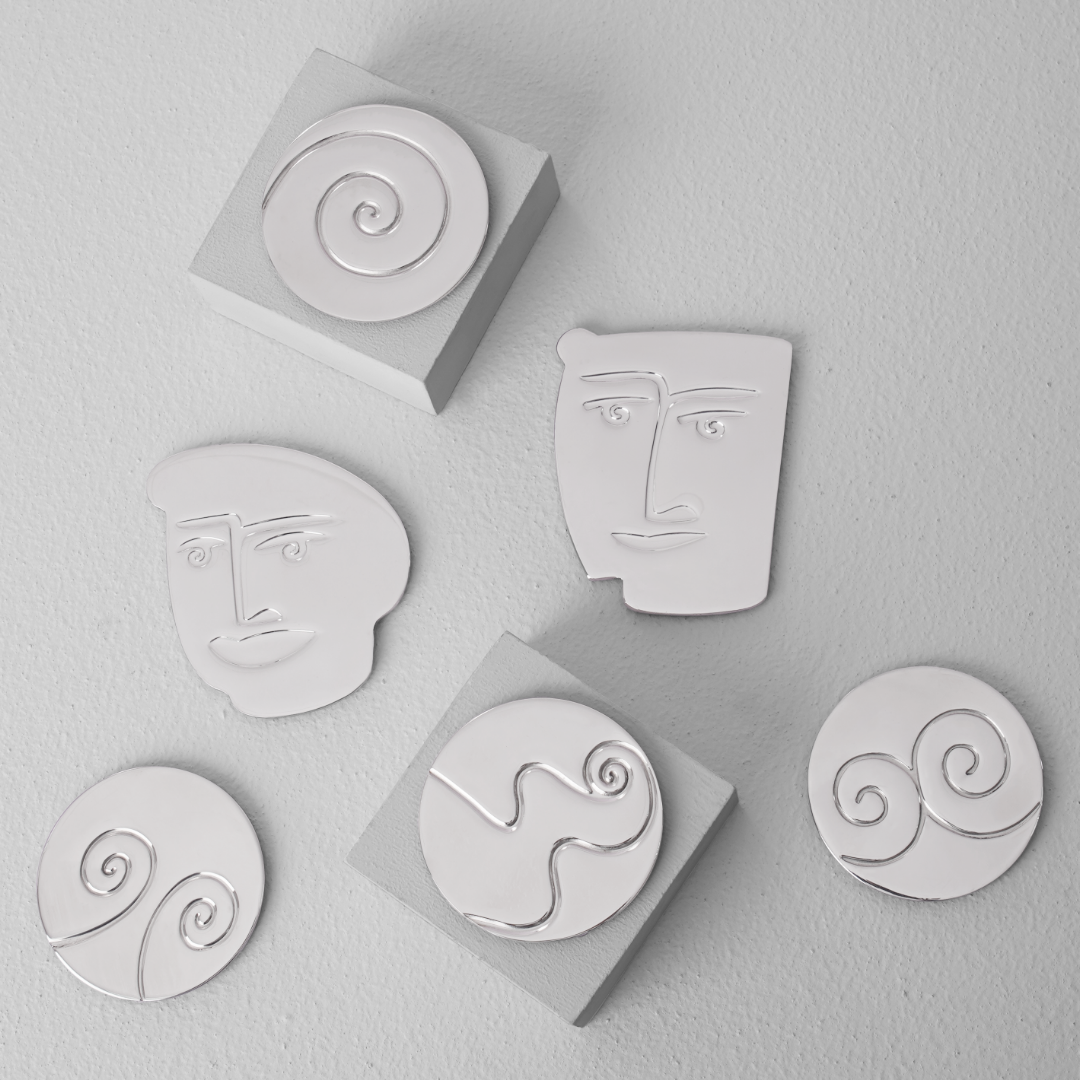 Coaster Set Of 6 - Shapes