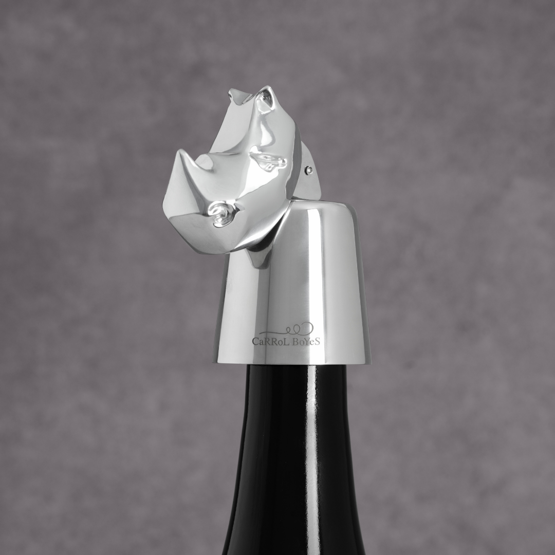 Bottle Stopper - Rhino