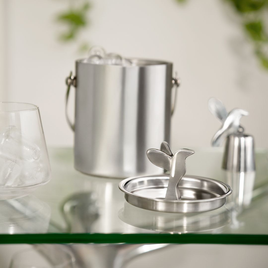 Ice Bucket With Handle - Hummingbird