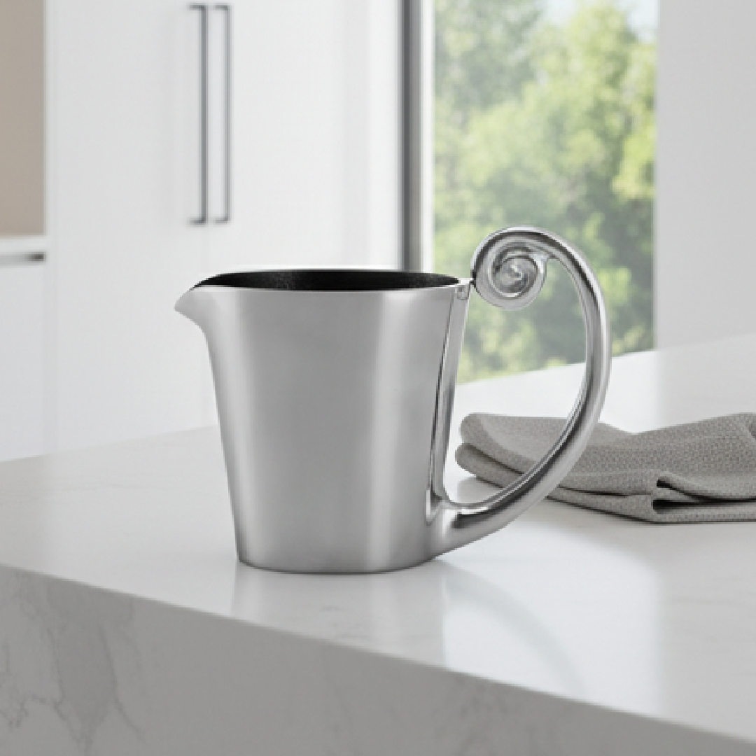 Milk Jug Round - Wave