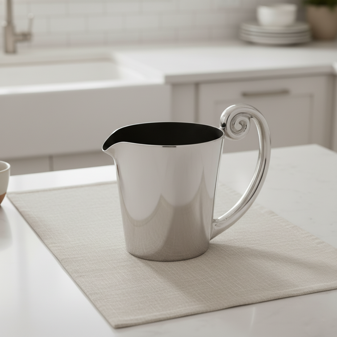 Milk Jug Round - Wave