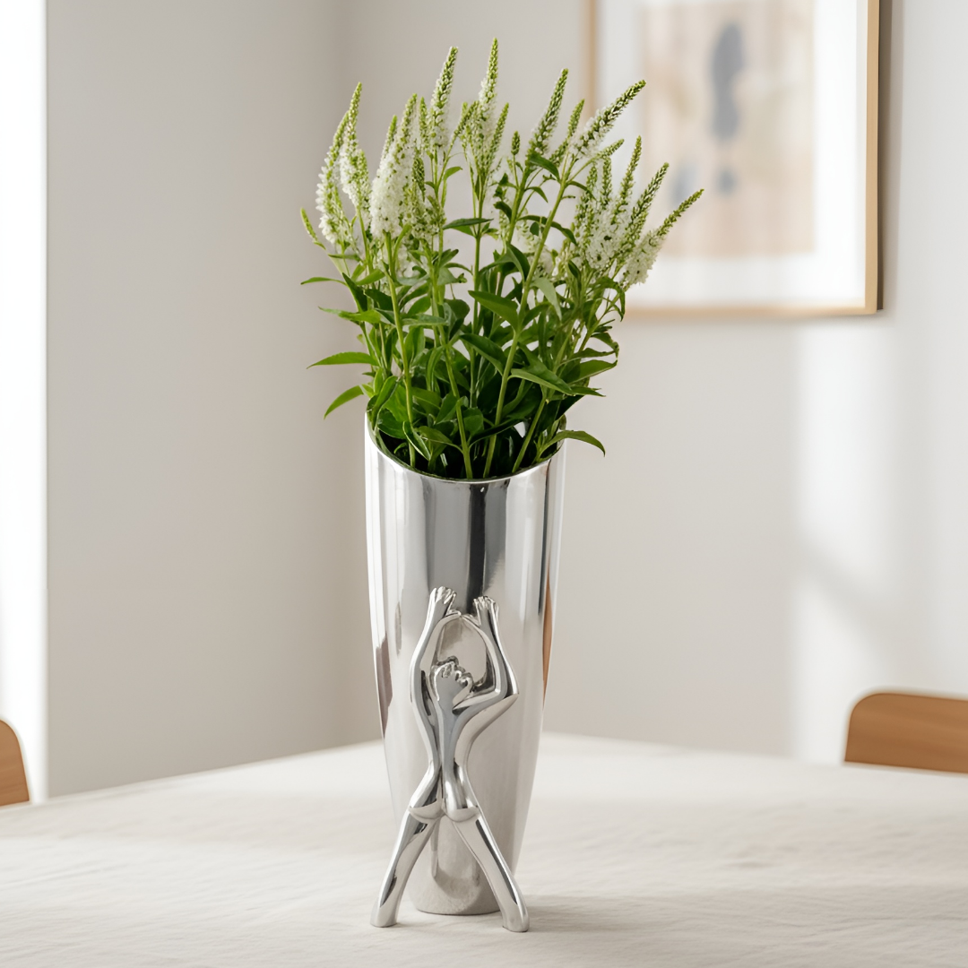 Vase Large - Leaning Man