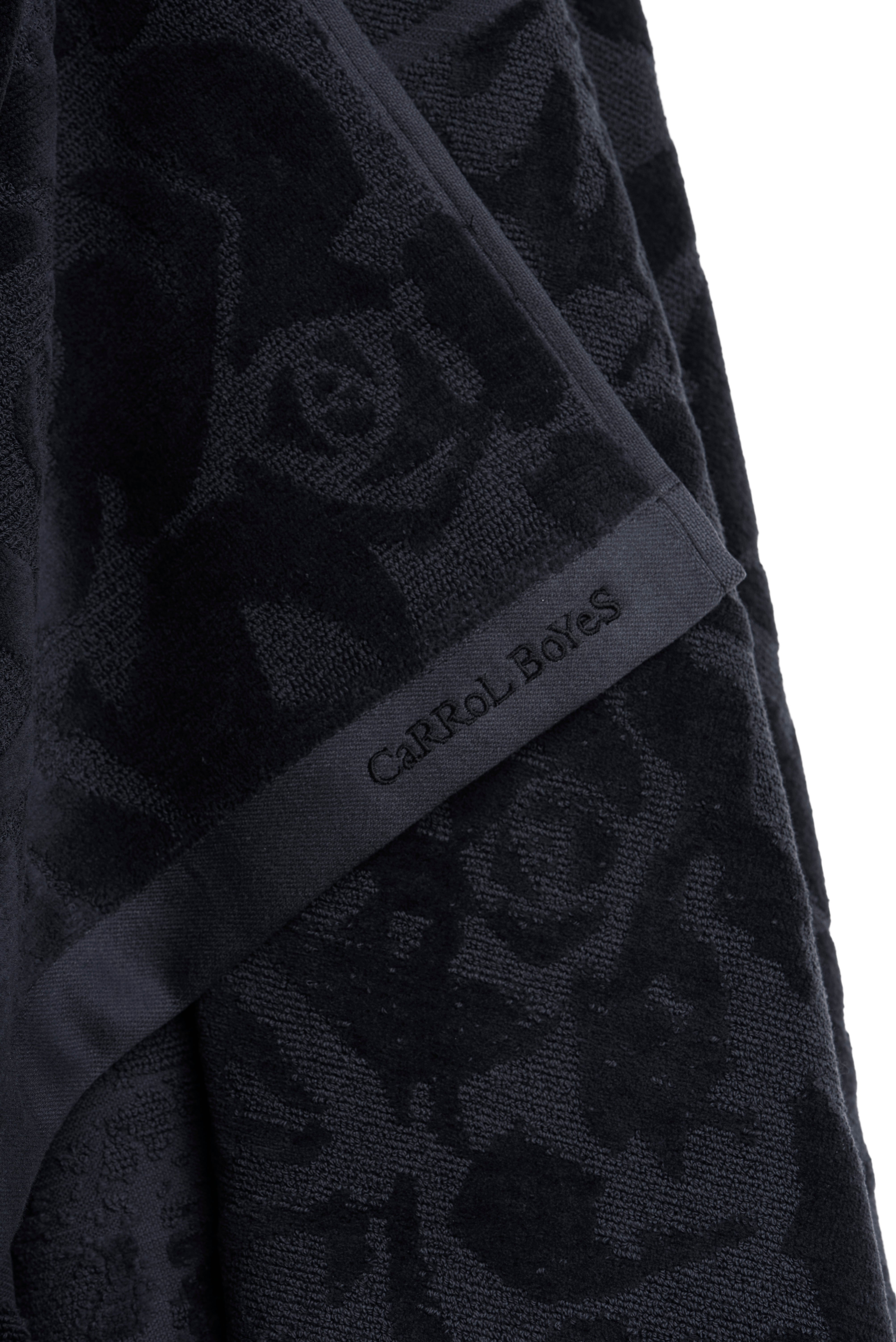 Sheet Towel - Ethereal - Black