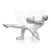 Glass Bowl And Stand - All Dressed Up