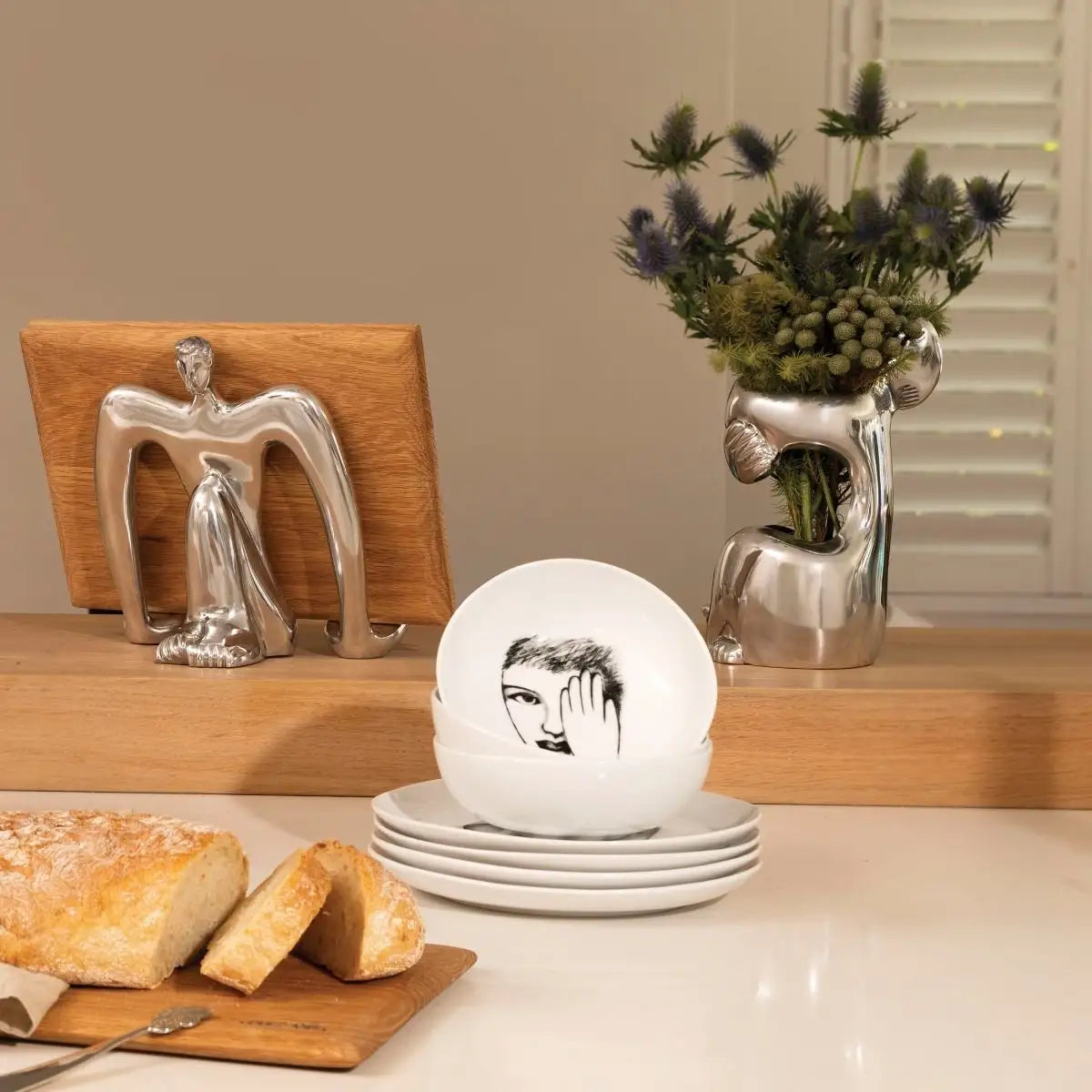 Cereal / Soup Bowl Set Of 4 - Eye For Detail