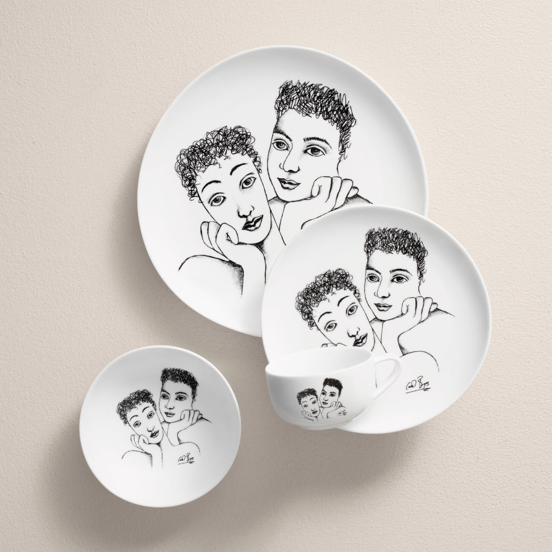 Dinner Plate - Two Of A Kind