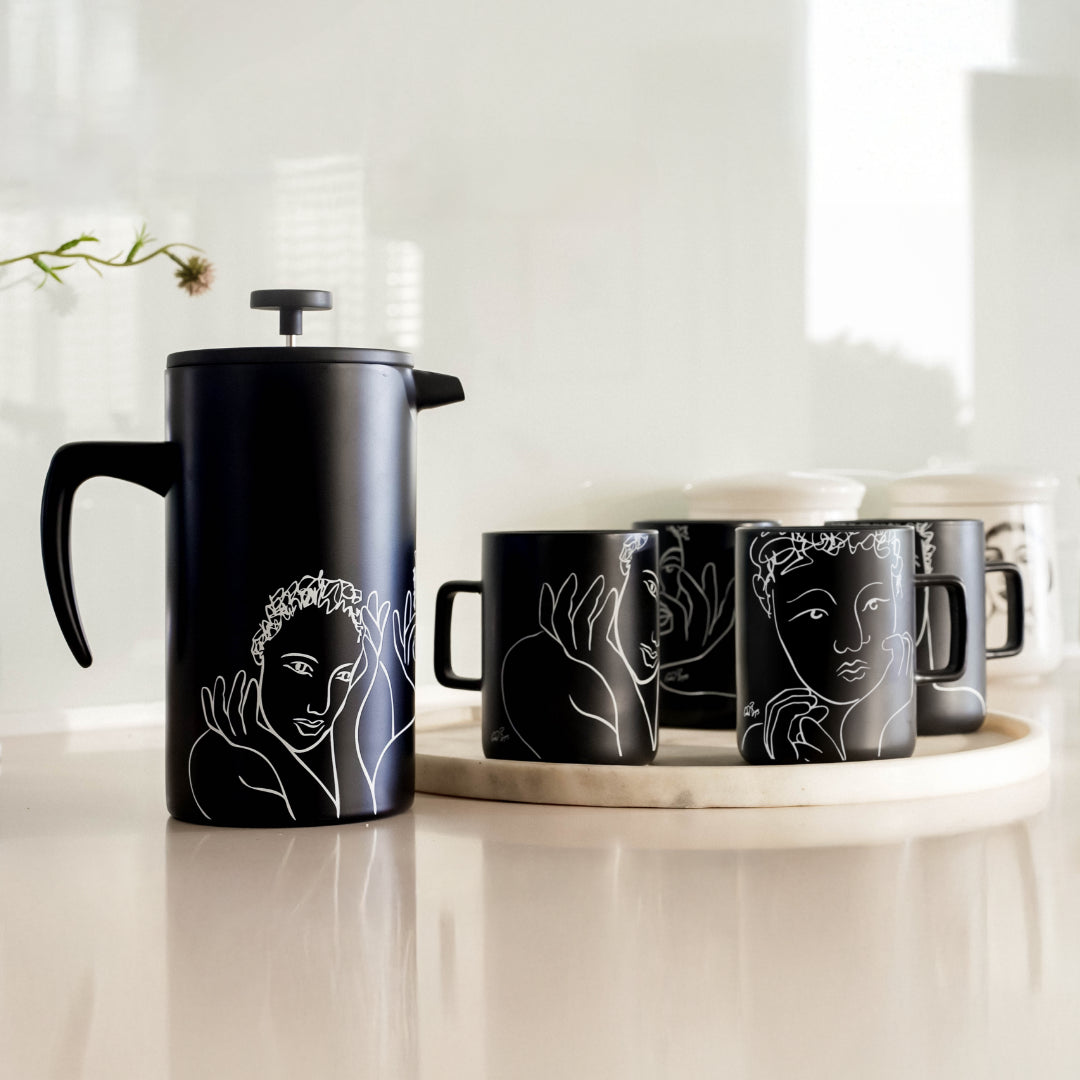 Breakfast 12Pc Set - Sketchbook Black
