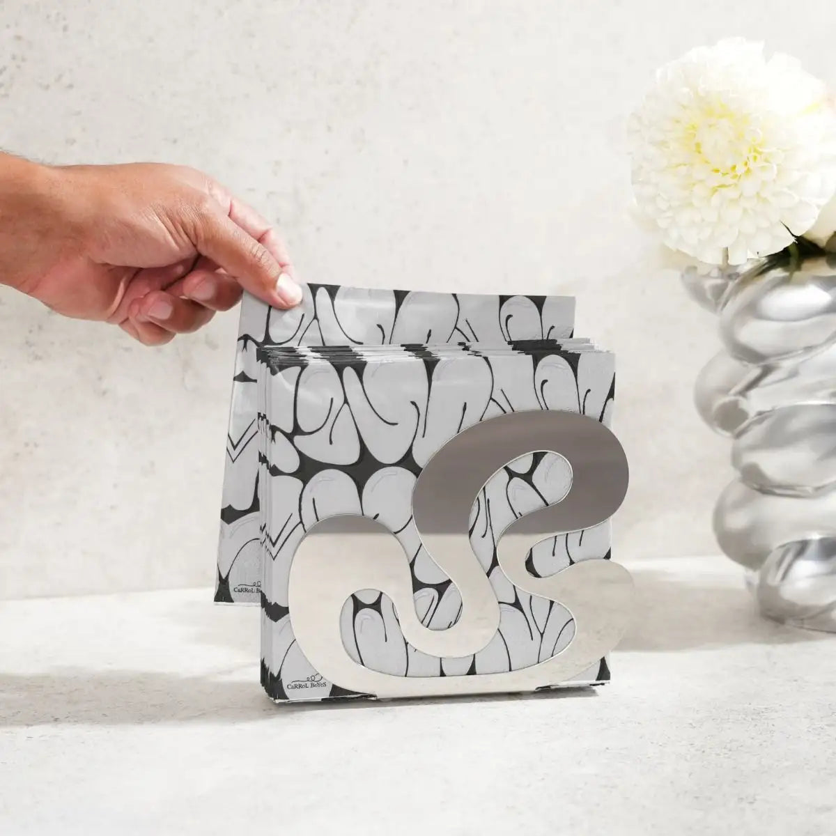 Serviette Holder - Quicksilver