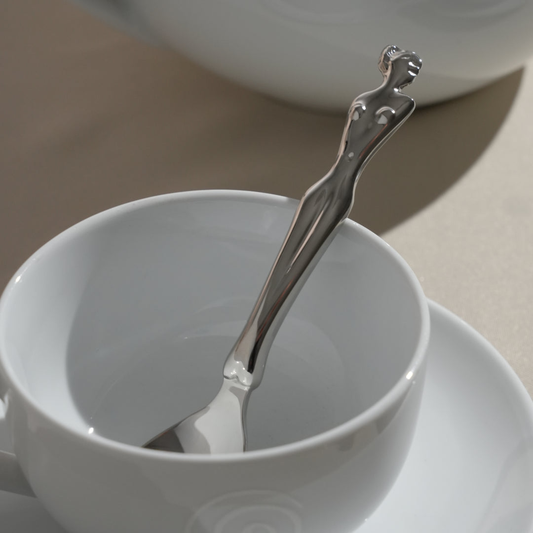 Teaspoon Set Of 4 - Woman