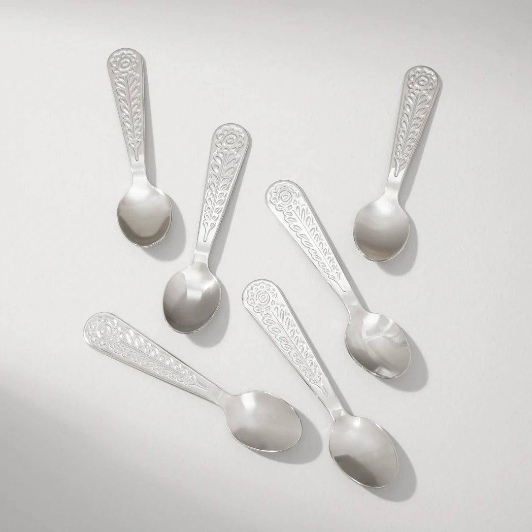 Teaspoon Set Of 6 - Aster