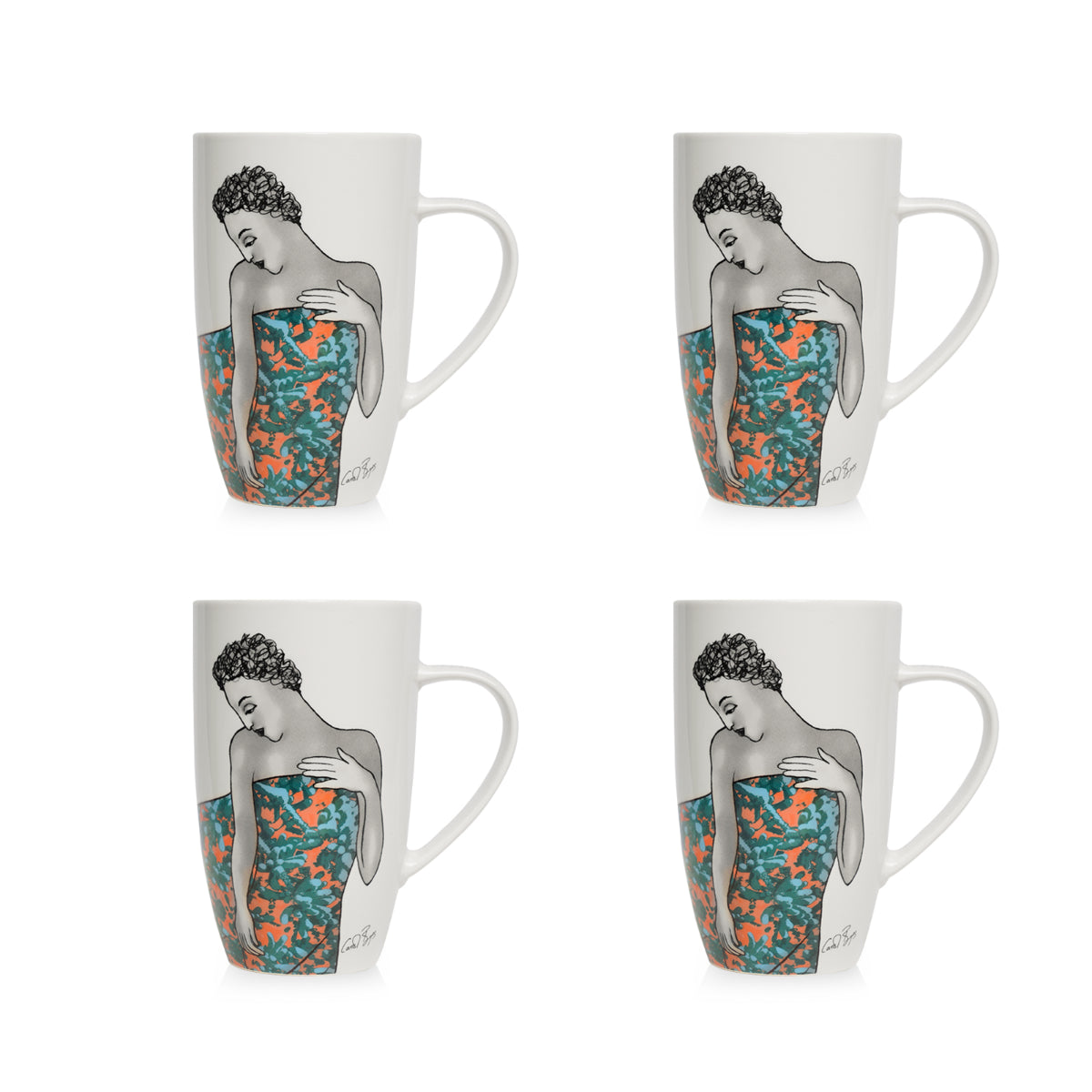 Mug Set Of 4 - Strength