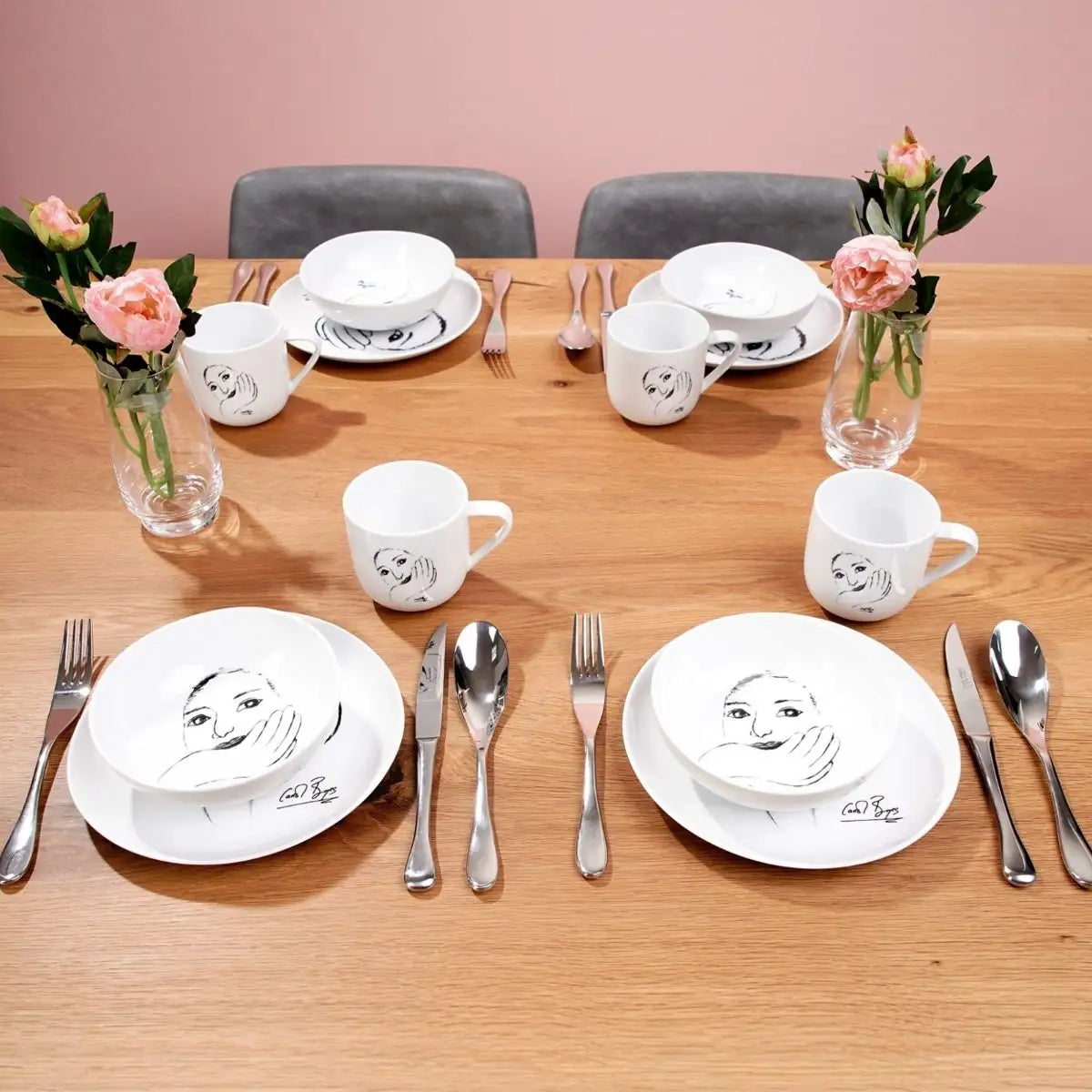 Breakfast 12Pc Set - Face Facts