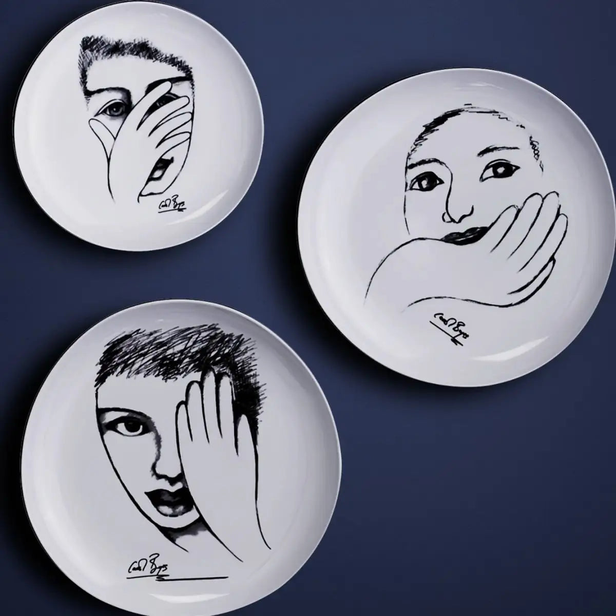 SIDE PLATE - hidden charms