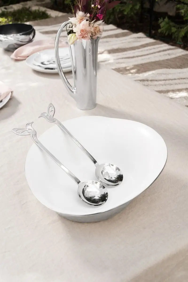 SALAD SERVERS SMALL - hummingbird