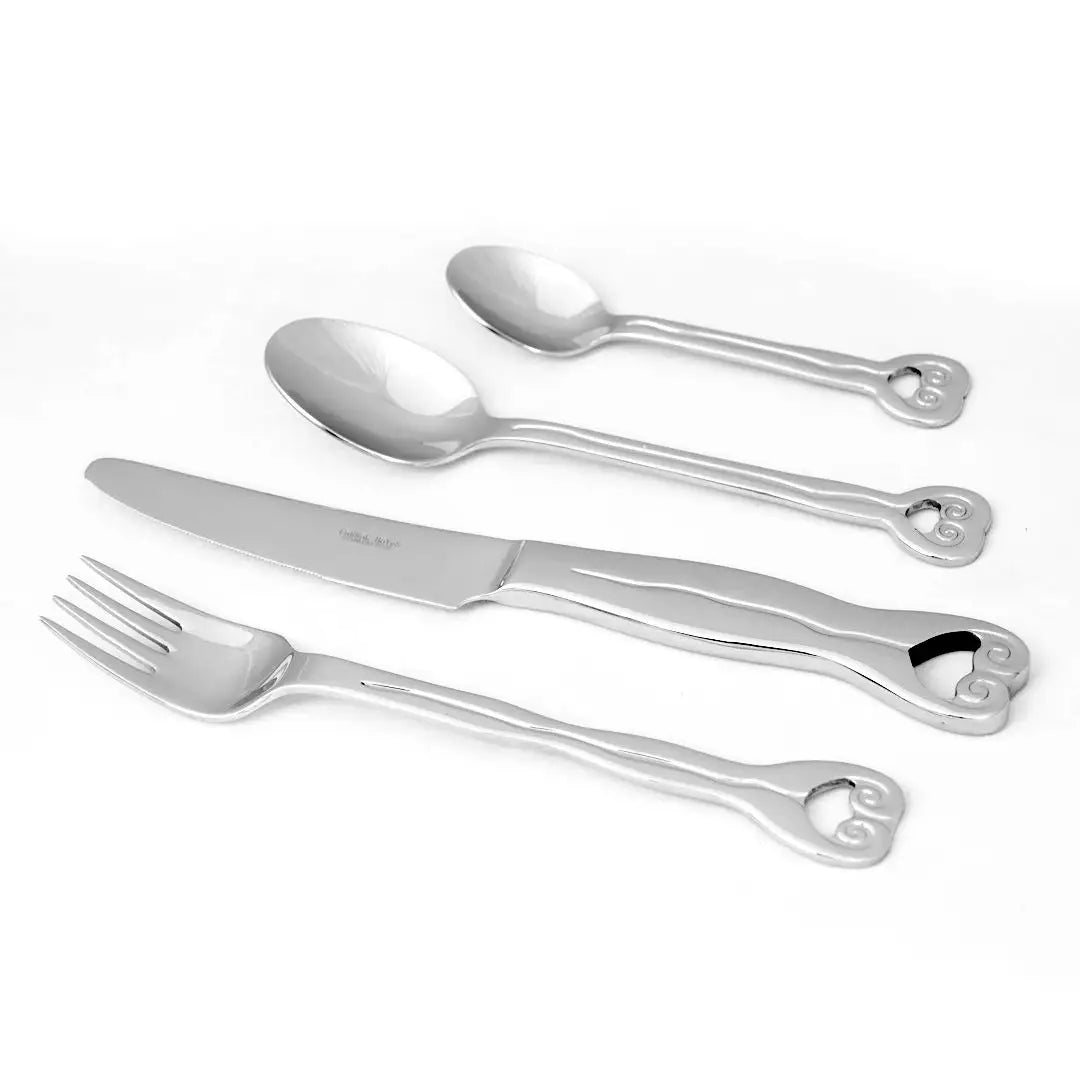 Cutlery 24Pc Set - Hanging Wave