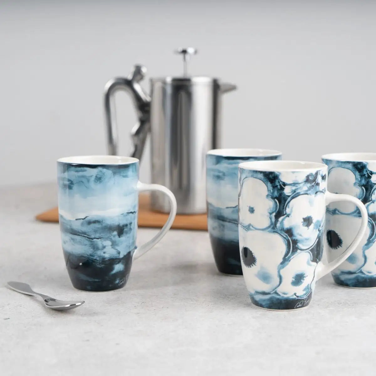 Mug Set Of 4 - In Full Bloom