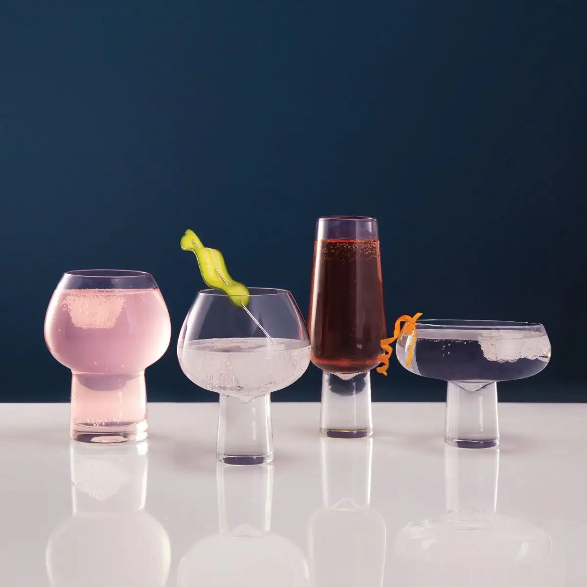 Champagne Flute Set Of 4 - Aura