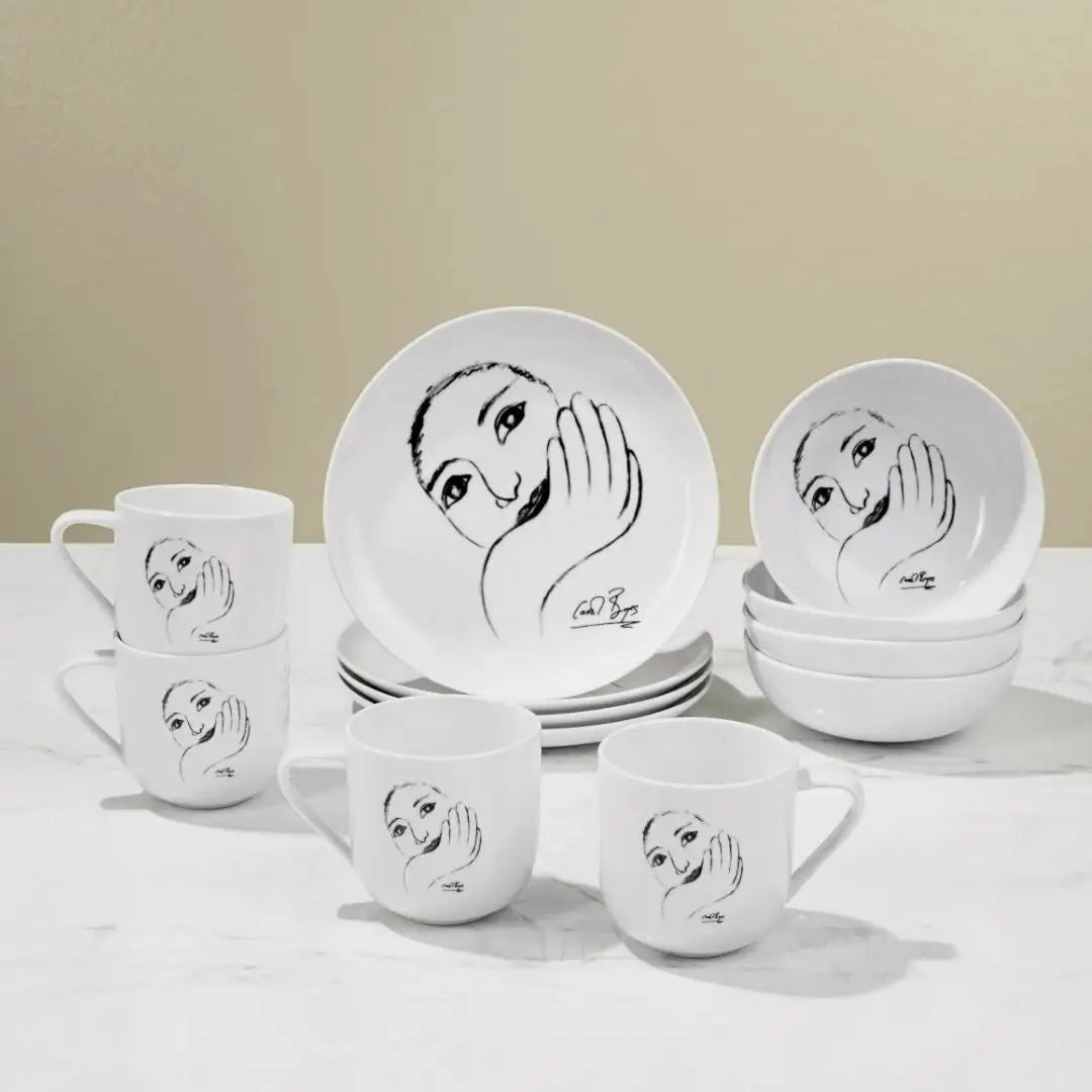 Breakfast 12Pc Set - Face Facts