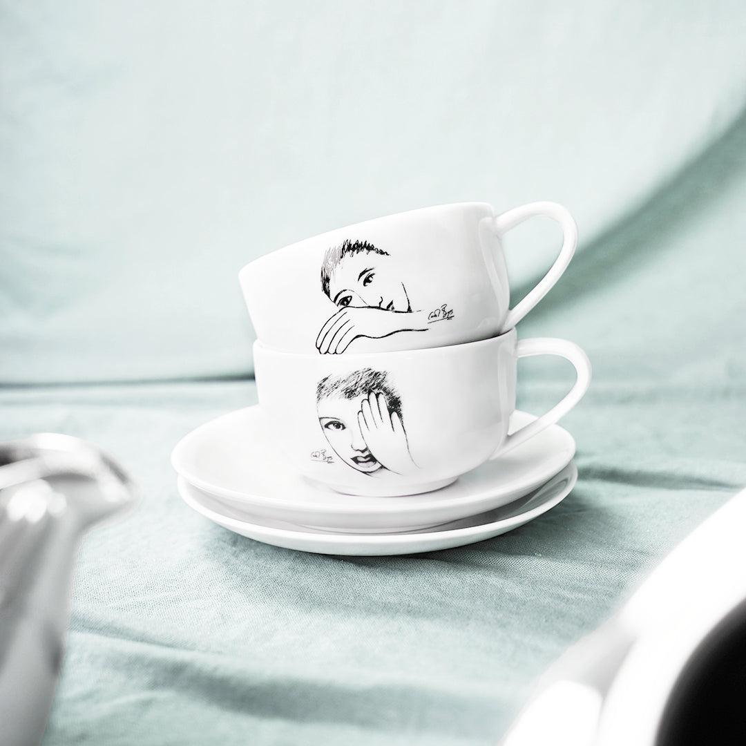 Cup And Saucer - Under Wraps