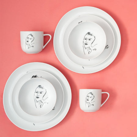 Dinnerware 12Pc Set - Distant Memory