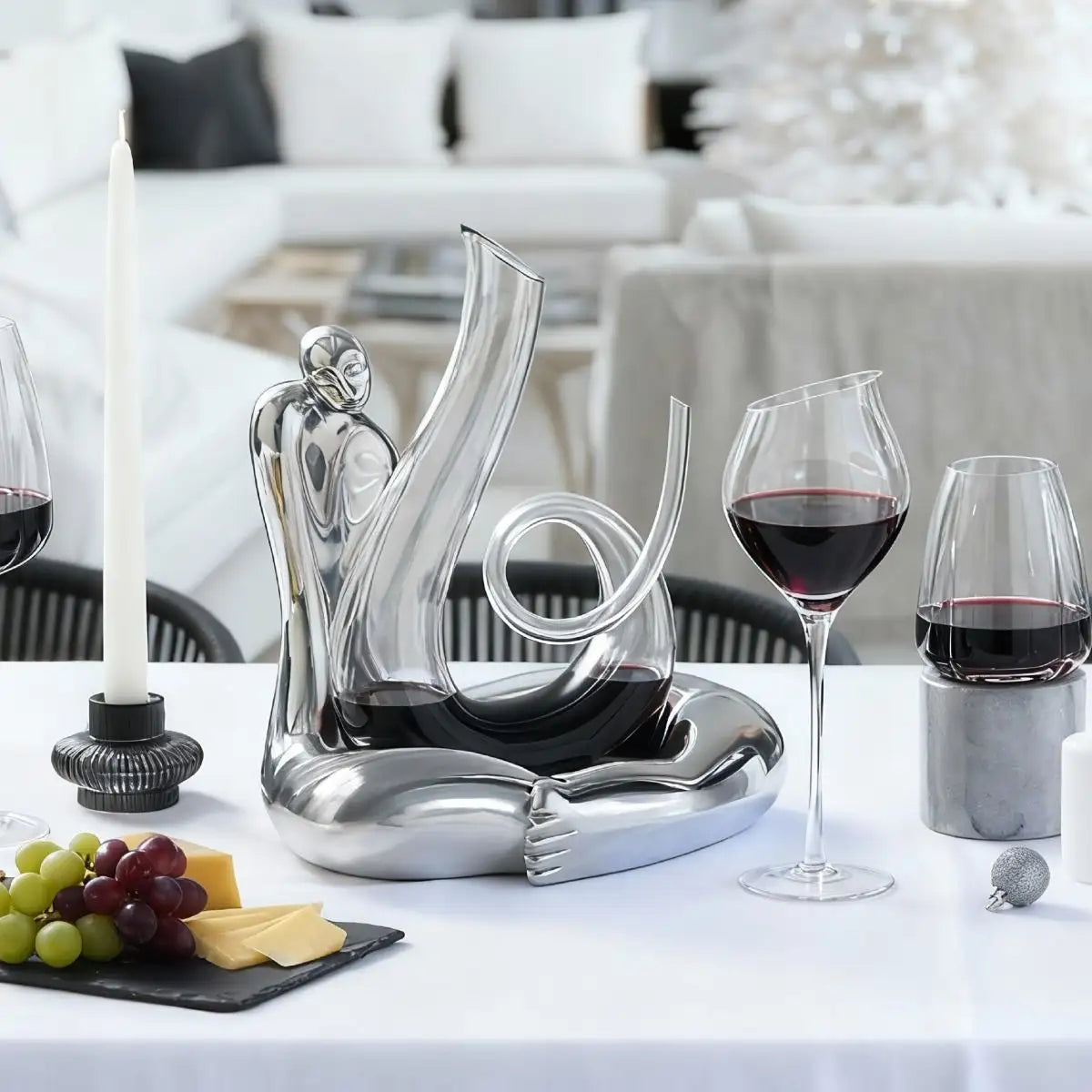 Glass Decanter Set - On Cloud Wine
