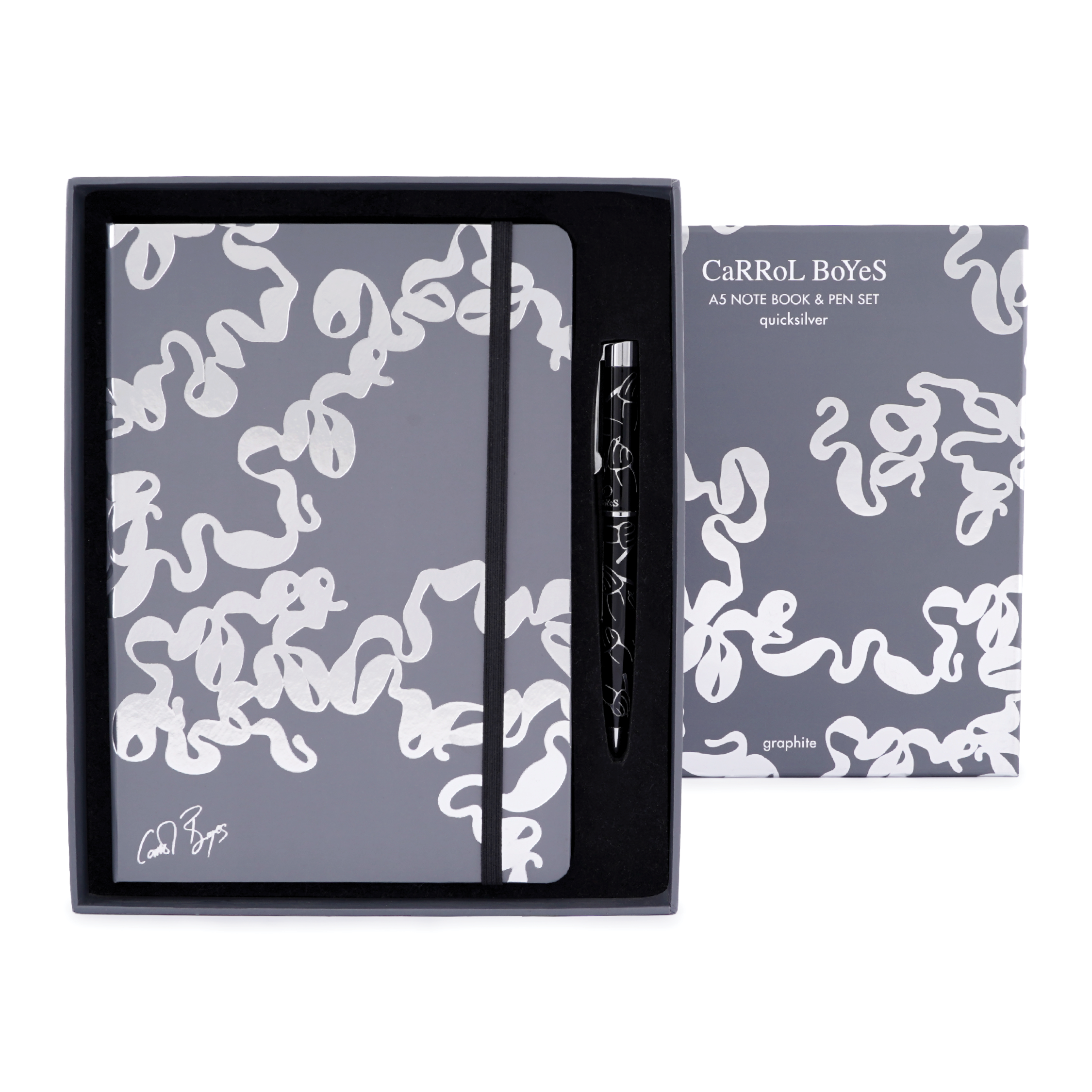 Notebook Set - Quicksilver Graphite