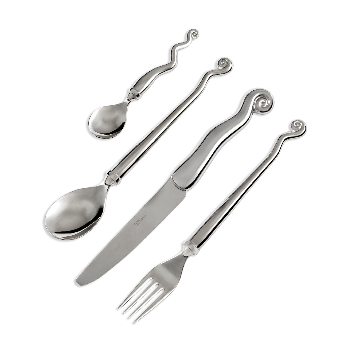 Cutlery 4Pc Set - Wave