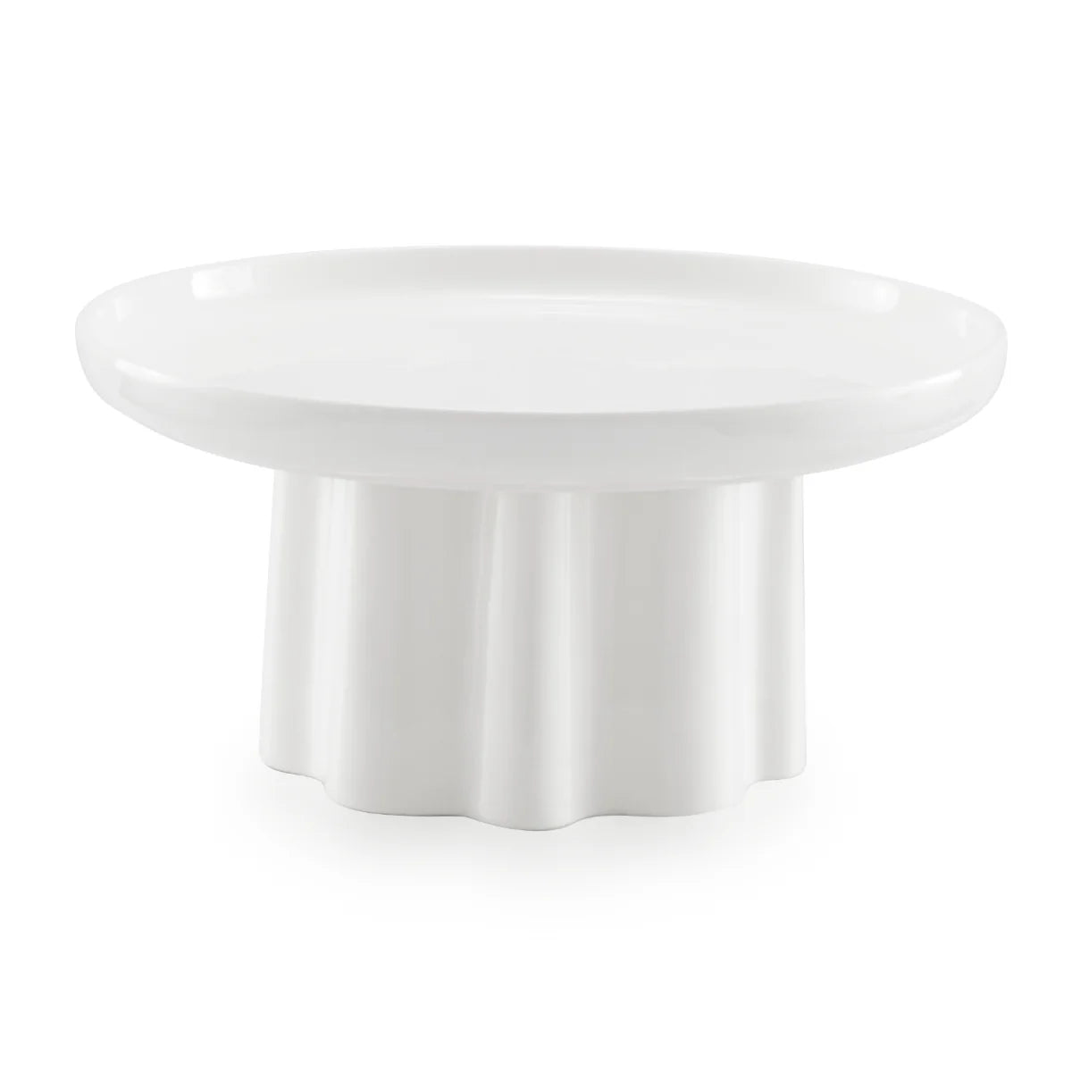 Large Footed Bowl - Wavy
