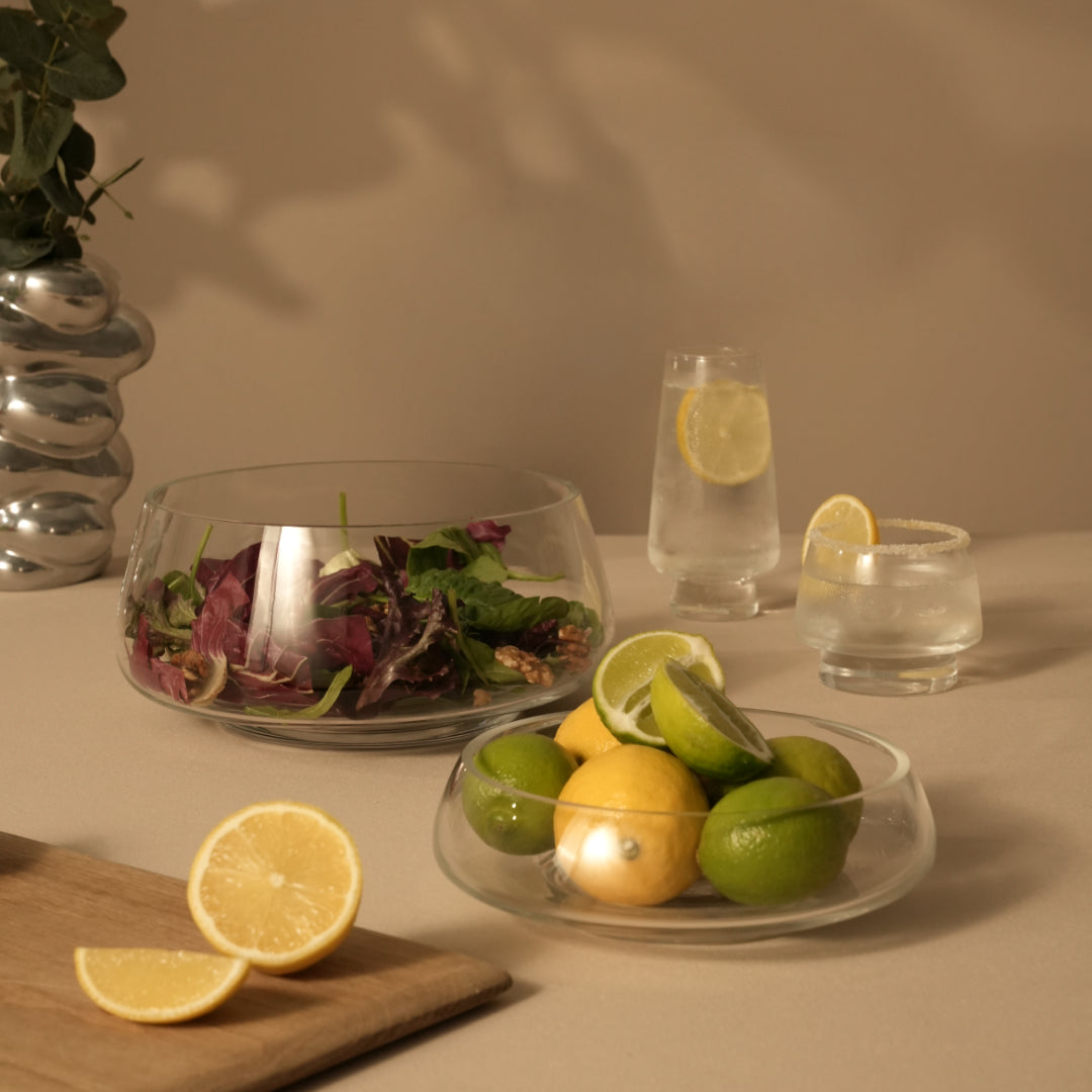 SERVING BOWL MEDIUM SET OF 2 - baobab