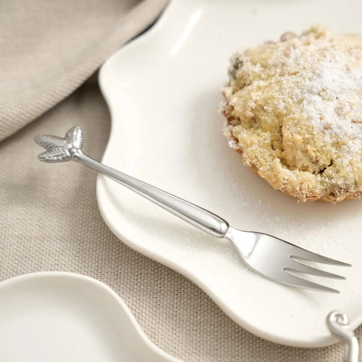 CAKE FORK SET OF 4 - palm