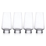 FOOTED HI BALL GLASS SET OF 4 - baobab