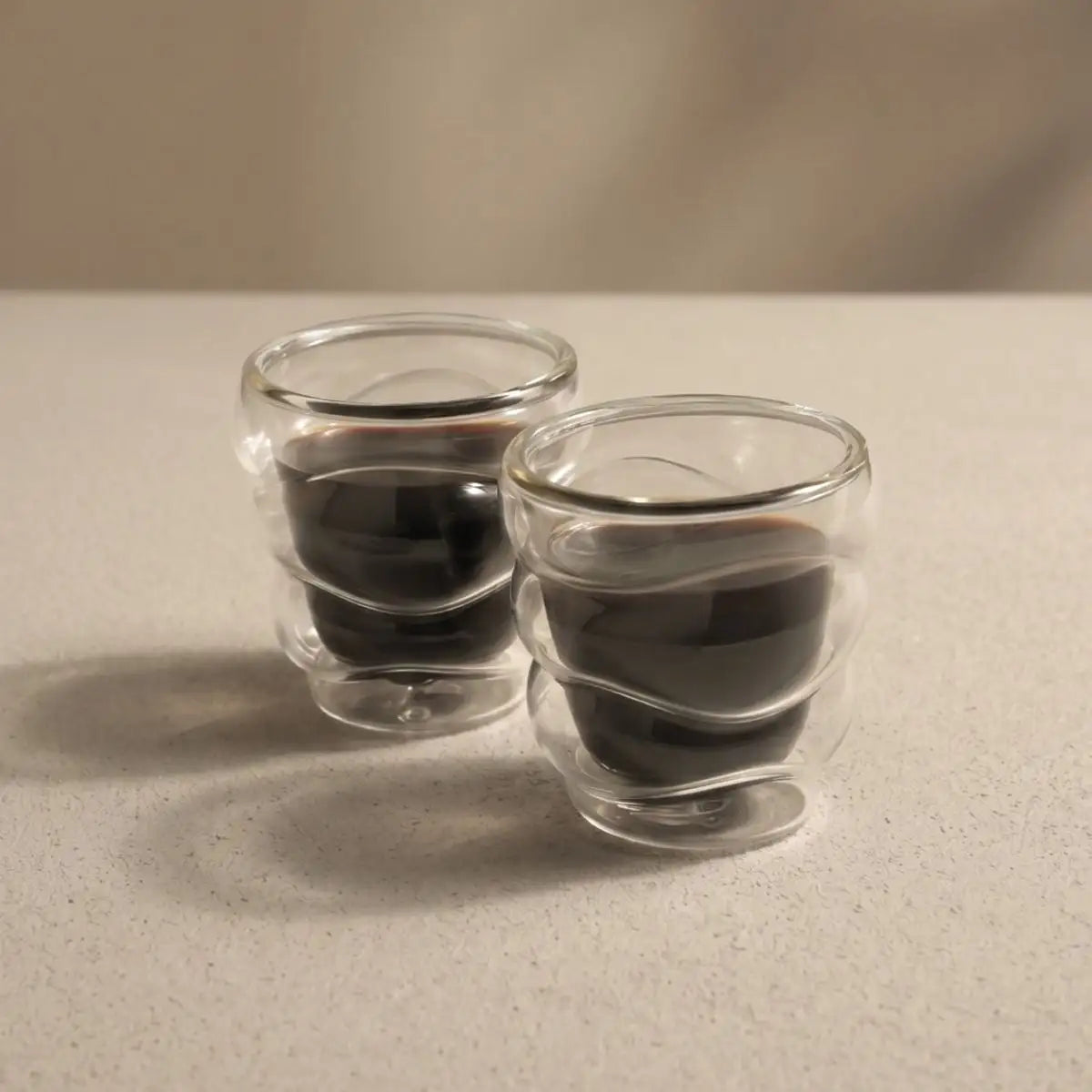 DOUBLE WALL ESPRESSO CUP SET - wound up