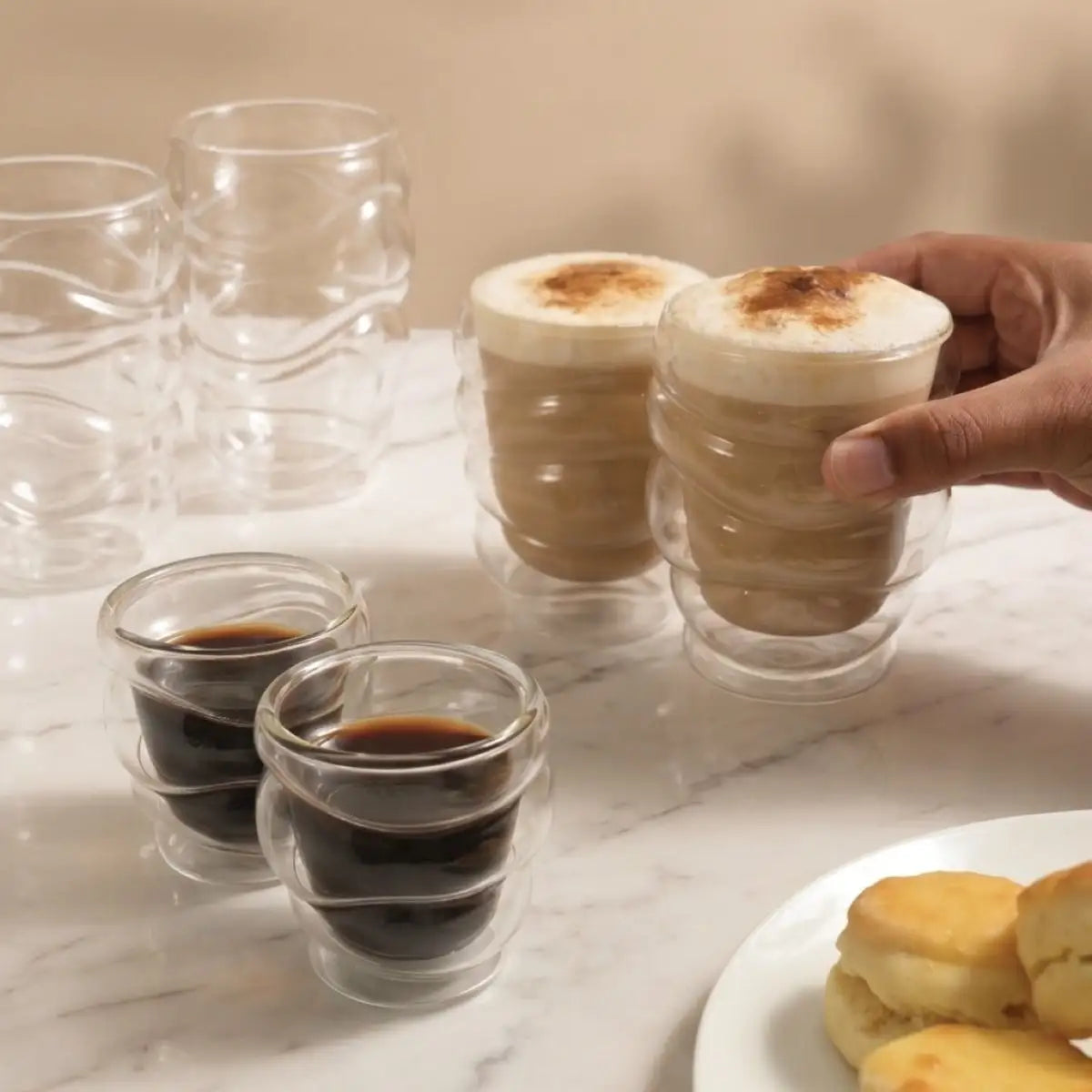 DOUBLE WALL MUG MEDIUM SET - wound up