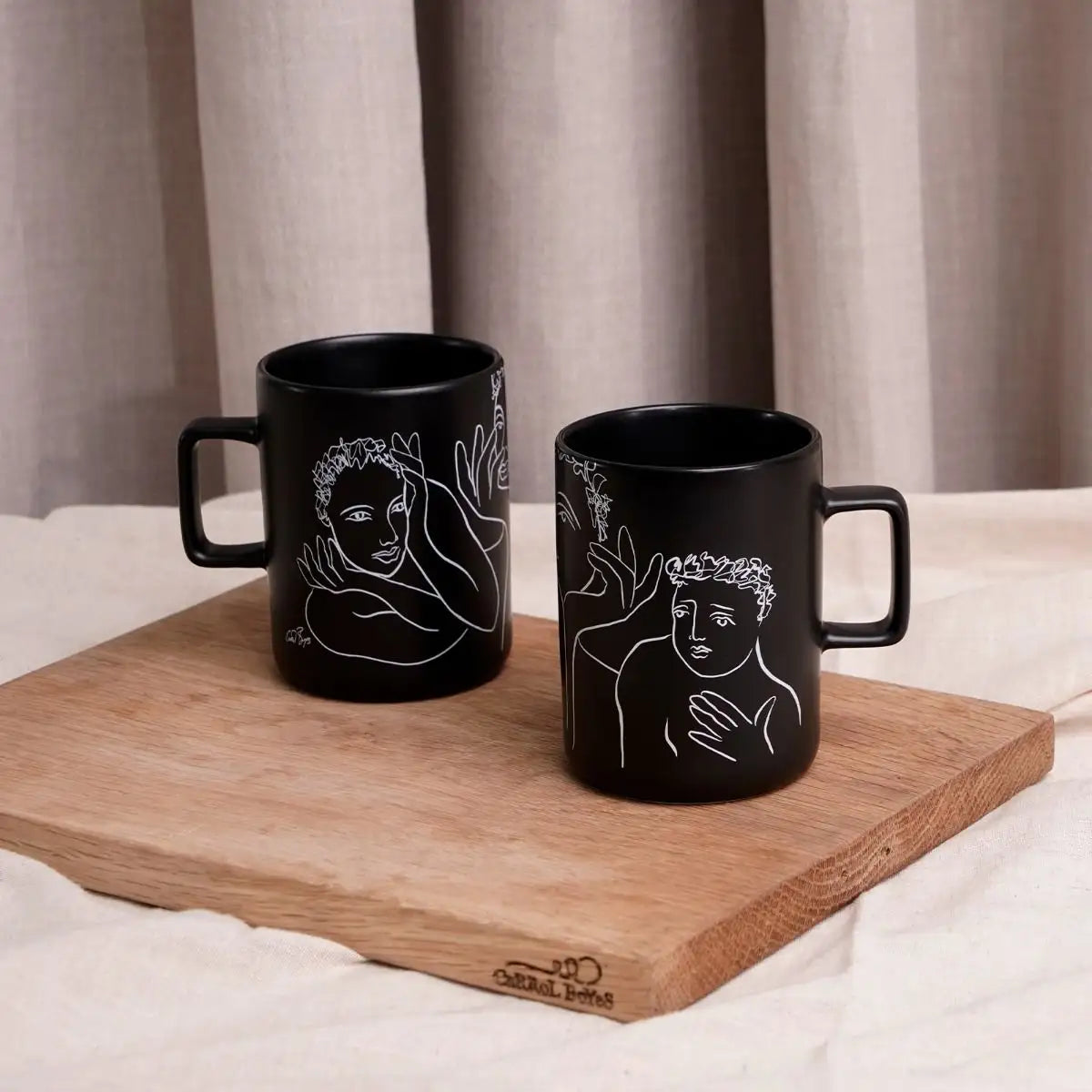 Mug Set Of 4 - Conversation