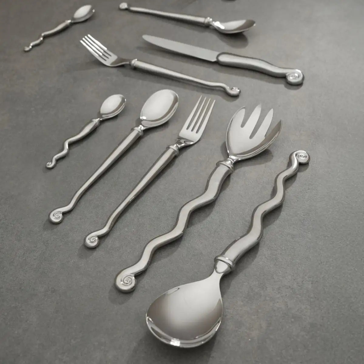 Cutlery 4Pc Set - Wave