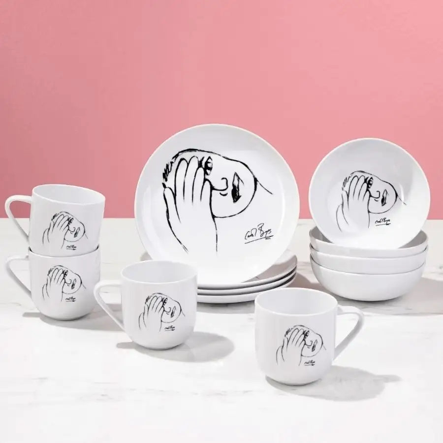 Dinnerware 12Pc Set - Just A Minute