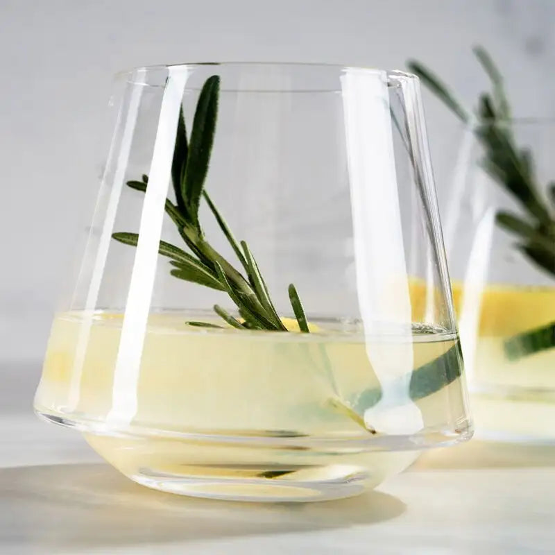 Stemless Glass Set Of 4 - Edge