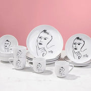 Dinnerware 16Pc Set - Distant Memory