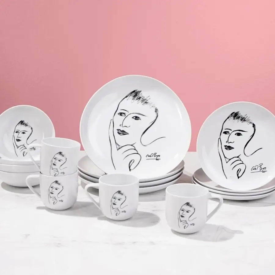 Dinnerware 16Pc Set - Distant Memory