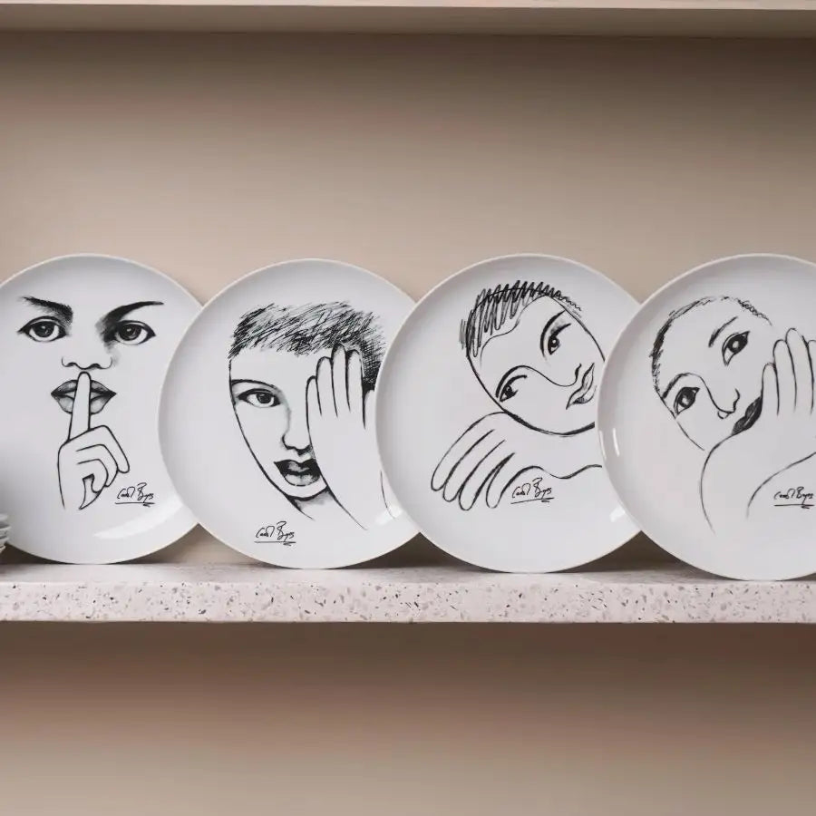 Side Plate - Face Facts