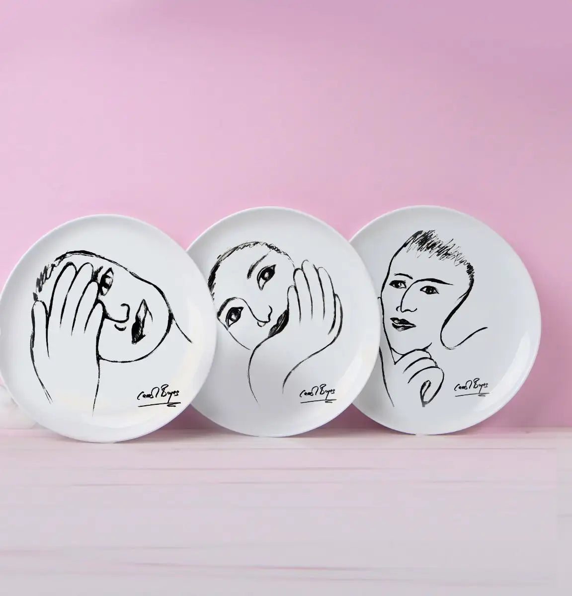 Side Plate - Face Facts
