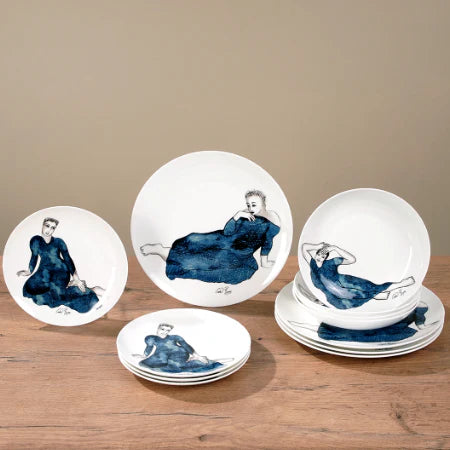 Dinnerware 12Pc Set - Indigo Girls