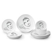 Dinnerware 12Pc Set - Let'S Face It