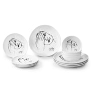 Dinnerware 12Pc Set - Just A Minute