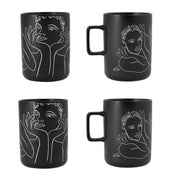 Mug Set Of 4 - Conversation