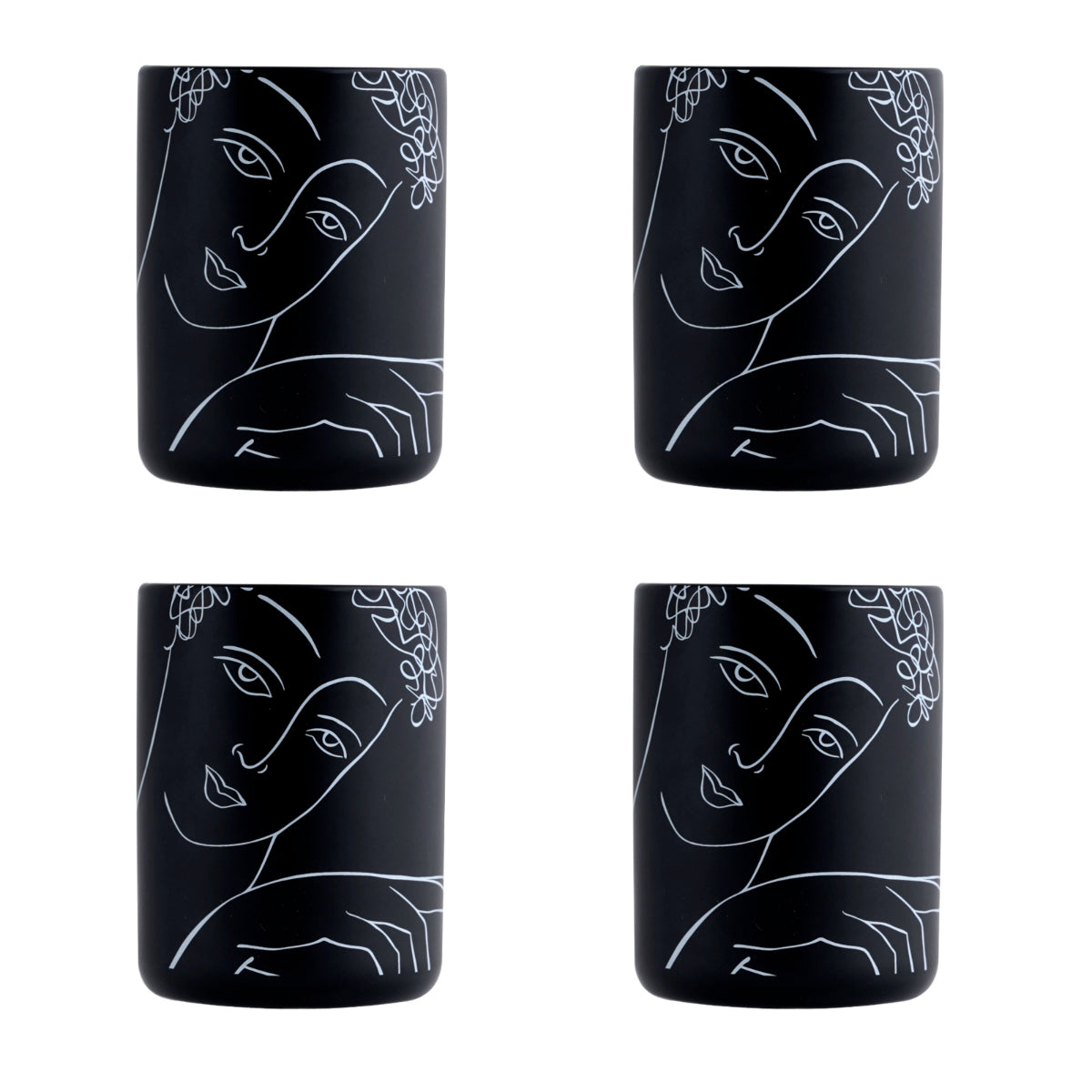 Mug Set Of 4 - Hey You