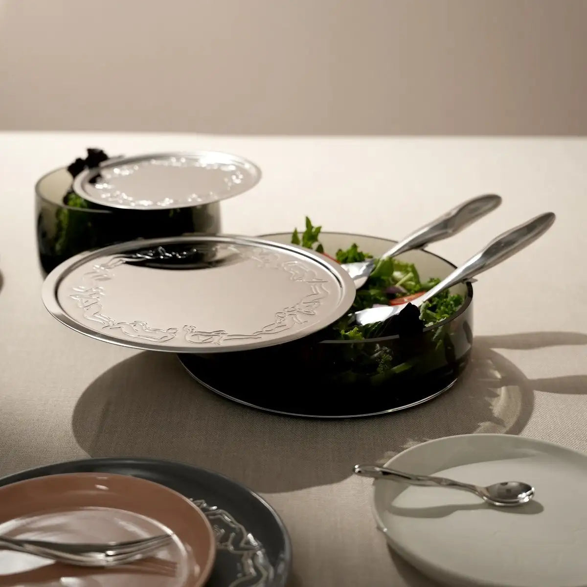 Bowl With Lid Large - Luxe Loungers