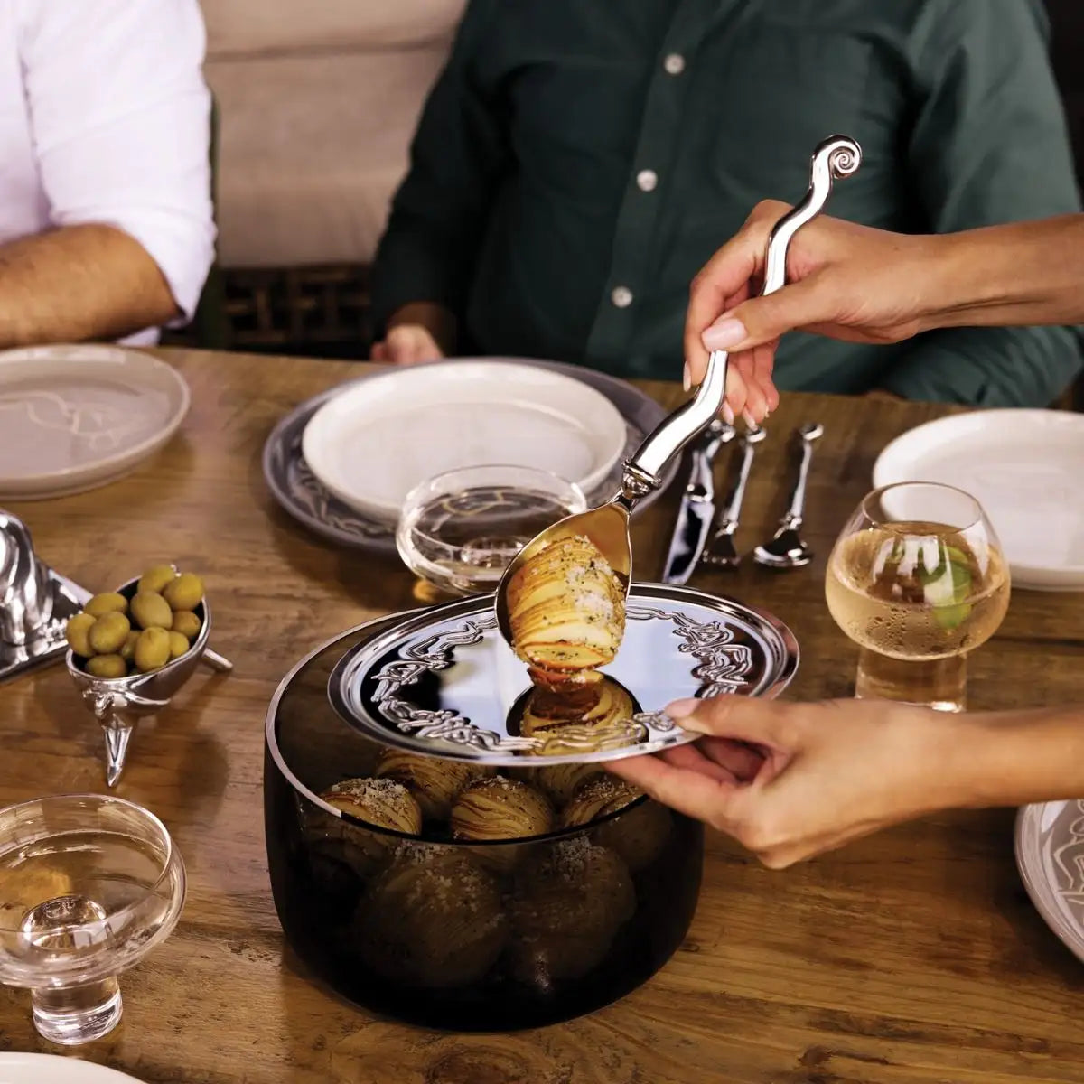 Bowl With Lid Medium - Luxe Loungers